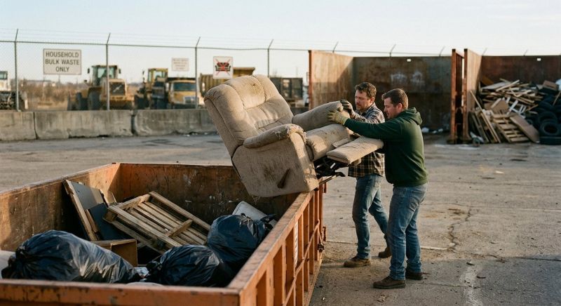 Couch Disposal in Roseville, CA