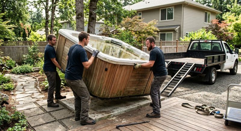 Hot Tub Removal in Charlotte, NC