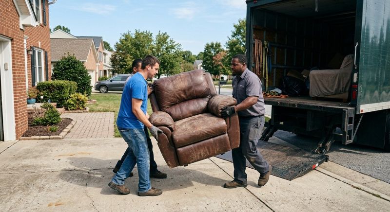 Recliner Removal in Auburn, CA
